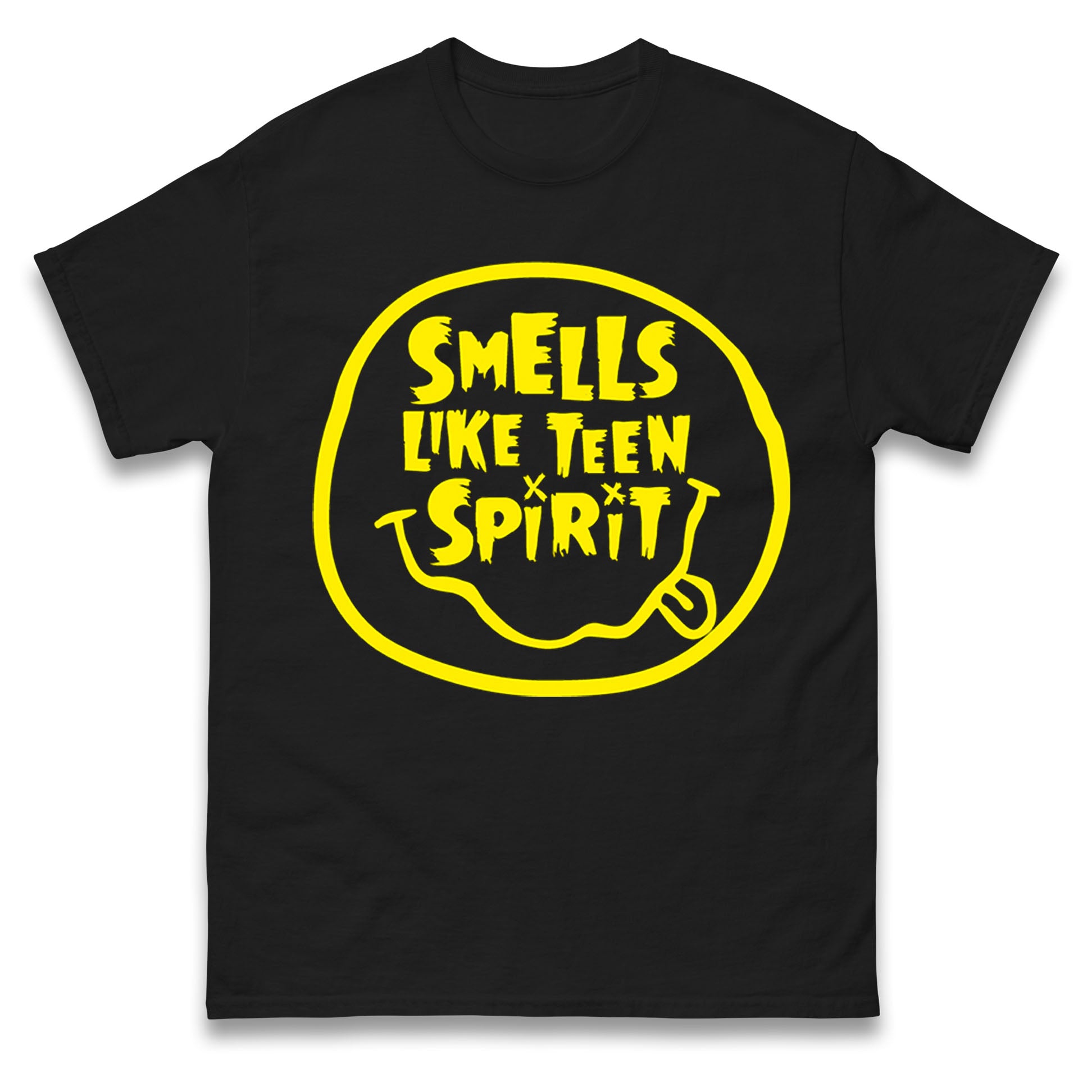 

Nirvana Smells like Teen Spirit T Shirt Tshirt Mens Womens Unisex Tops Tees 4XL