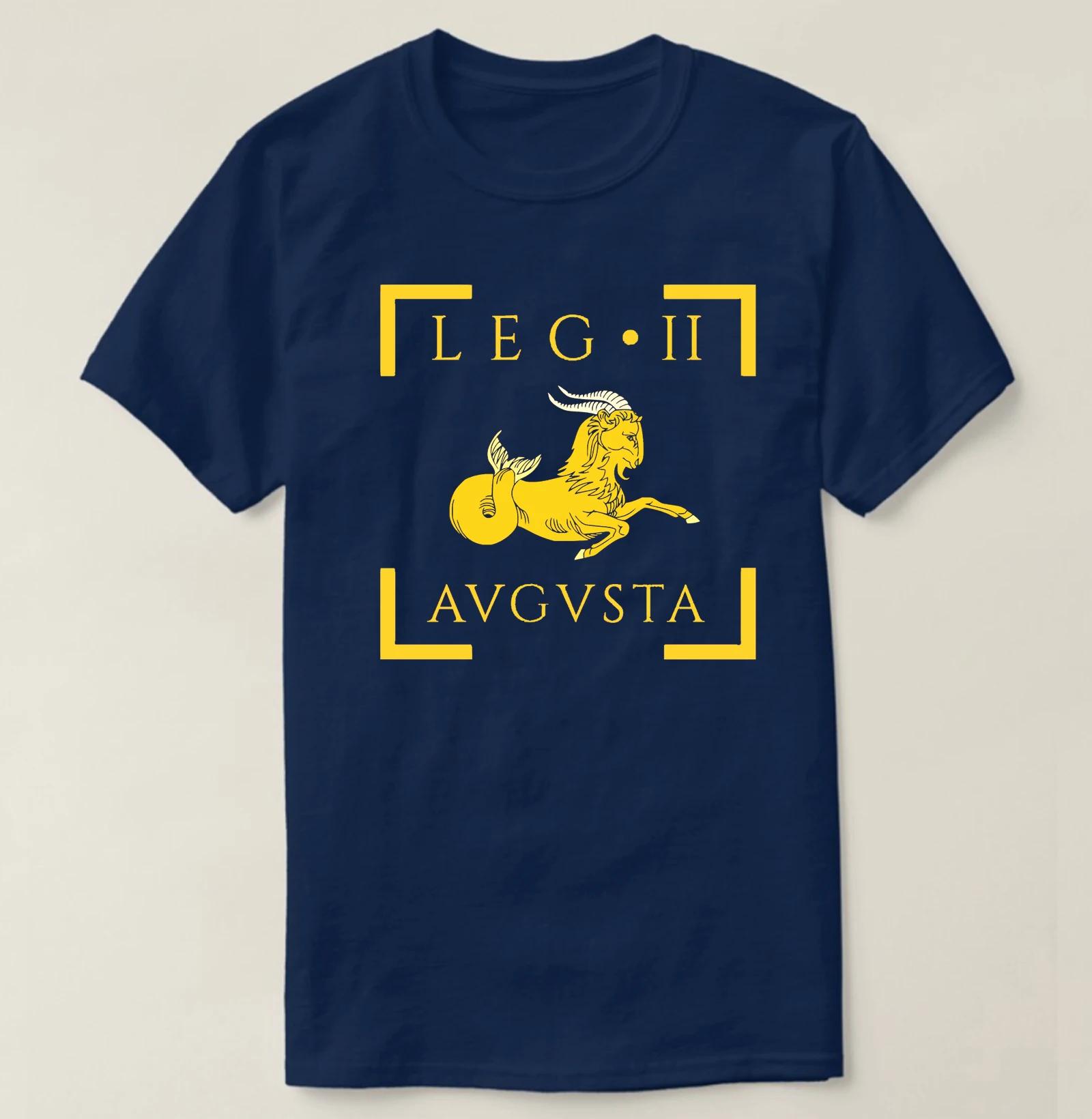 

Legio II Augusta Vexillum Capricornus Emblem Roman Legion TShirt 100 Cotton ONeck Short Sleeve Casual Mens Tshirt Size S3XL 4XL