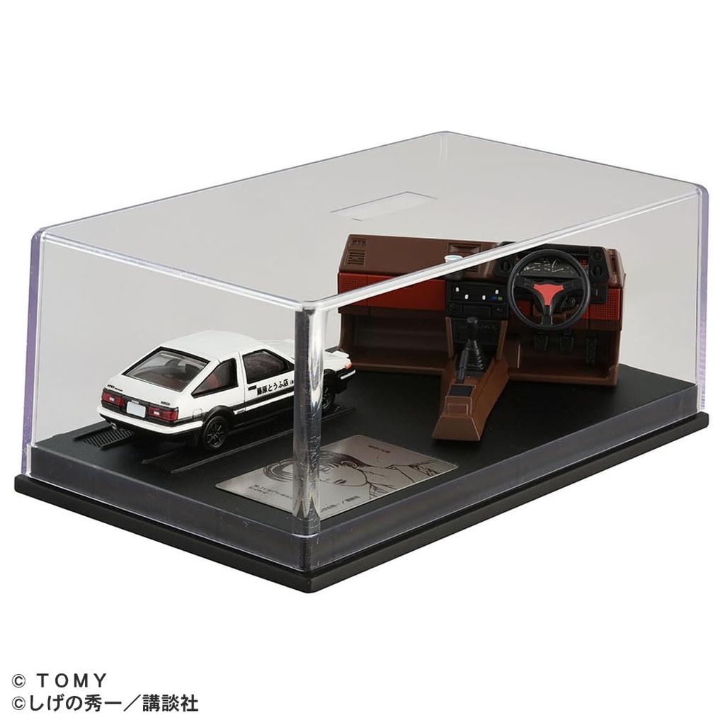 TAKARA TOMY Tomica Premium Unlimited STEERING VIEW Initial D AE86 Trueno 1 Miniature Car Toy for Ages 6 and Up (Volume Specifications)