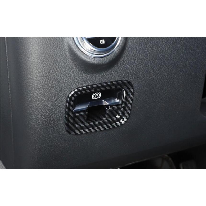 For Benz GLC X254 -24 ABS Carbon Fiber Electronic Handbrake Decorative Frame