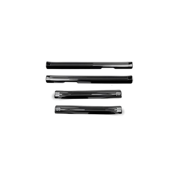 For Kia Sportage NQ5 2026 Black Stainless Steel Inner Door Sill Protector Cover Welcome Pedal Door Threshold Trim Accessories