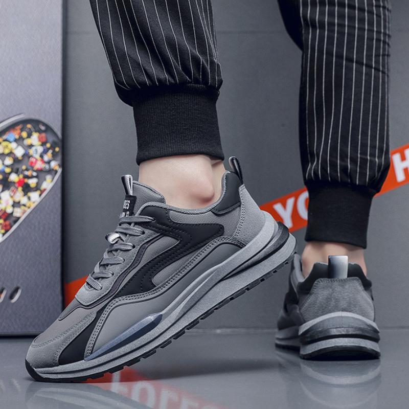 Herren Freizeitsneaker Frühling Neuer Trend Atmungsaktive Lauf-Sportschuhe Rutschfeste Tennisschuhe Basketball Walking Jogging Sneaker