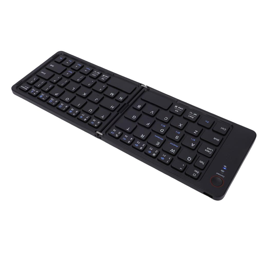 Foldable Keyboard Portable Wireless Bluetooth 5.0 Travel Keyboard Support for Windows Support for Android