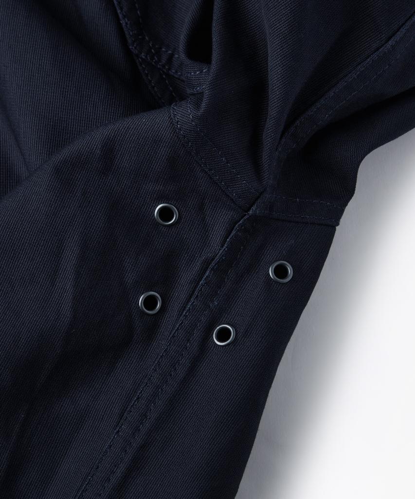 OUTSTANDING Jungle Cloth Deck Hood Jacket_Navy