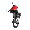 Adjustable Motorcycle Phone Holder Stand Twist Lock Suction Base Double Socket Arm for Stable and Vibration Frees Riding