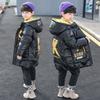 Children's Cotton Jacket Medium To Long Winter Clothing Thick Down Cotton Jacket for Children and Boys Stylish Jacket