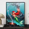 Disney Diamond Art Painting Kit Ariel 5D Diamond Painting Dot Art Home Wall DecorBubbles