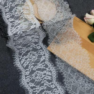 Soft Eyelash Lace Fabric for Wedding Dresses, Veils, Skirts, and Curtains