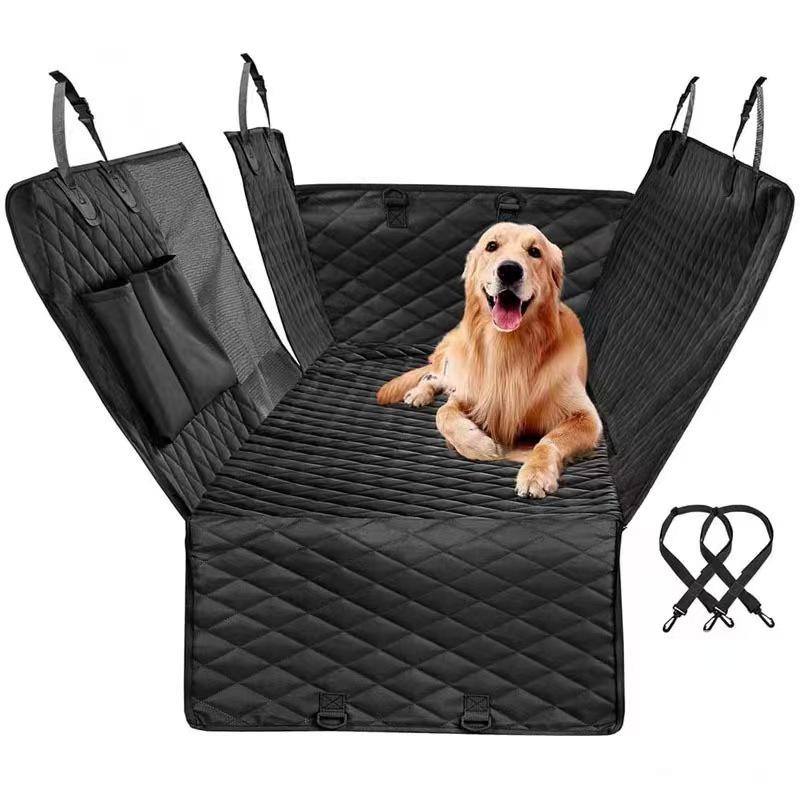 

Waterproof Anti-Scratch Pet Car Mat for Dogs - Hot Selling Pet Supplies 137x147 cm чёрный