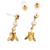 Unique Personality Little Bee Stud Earrings Are Fresh, Sweet And Cute Long Earrings, Light Luxury Fashion Trend Versatile Earrings Women