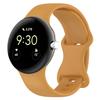 Soft Silicone Strap for Google Pixel Watch 4 3 45mm 41mm Official Original Replaceable Wristband for Google Pixel Watch 3/2 Band