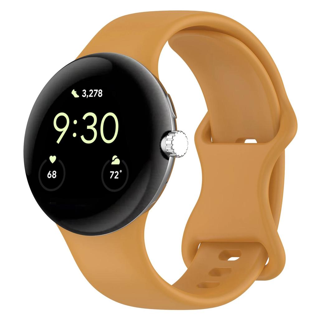 Soft Silicone Strap for Google Pixel Watch 4 3 45mm 41mm Official Original Replaceable Wristband for Google Pixel Watch 3/2 Band