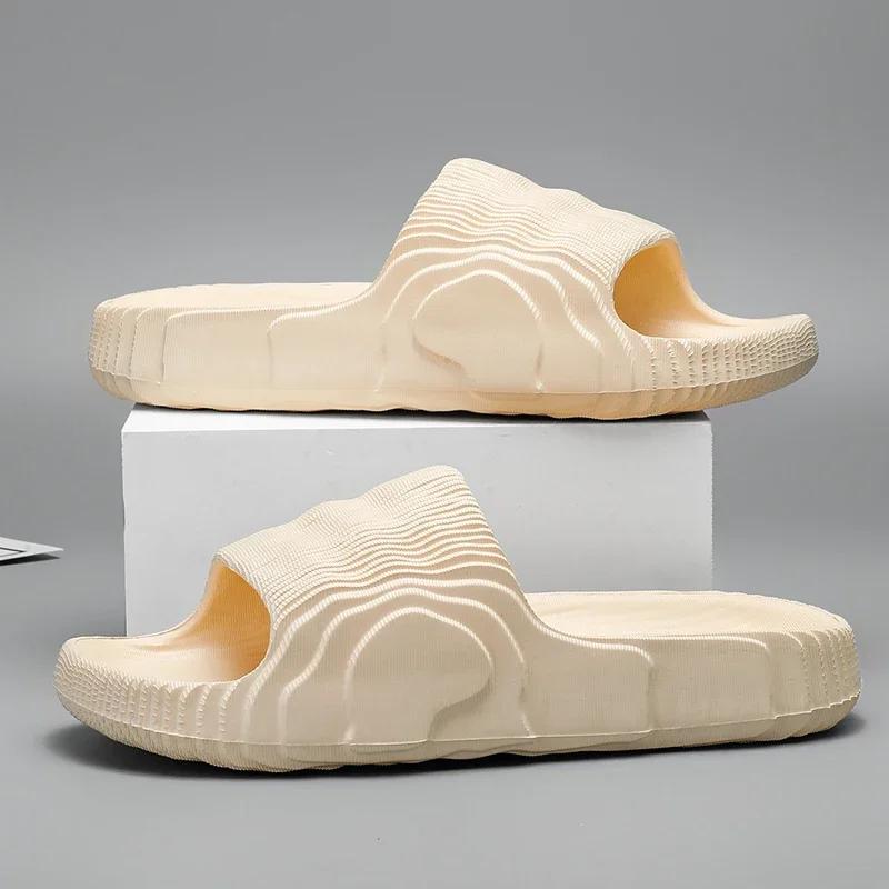 Nuevas zapatillas de deporte de verano para mujeres y hombres, sandalias deportivas Unisex con plataforma inferior gruesa, sandalias deportivas suaves con huecos de EVA, zapatos de playa informales