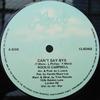 12inch Record ROCKY CAMPBELL  Cant Say Bye CLSD002 Clouds UK Reggae Ska  Dub Used