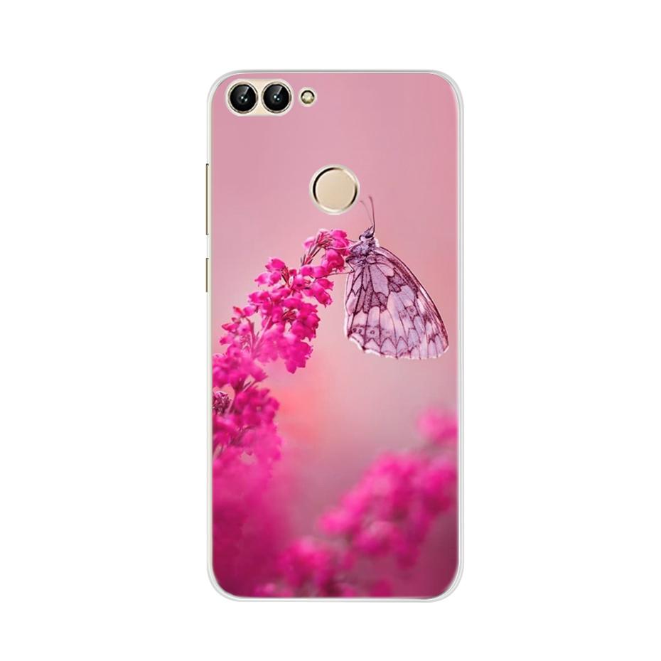 For Huawei P Smart 5.65inch Case Cute TPU Soft Silicone Back Cover Phone Case For Huawei P Smart 2018 FIG-LX1 PSmart Case