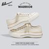 HUILI New Women Curved Sole Thick Sole Canvas Shoes Round Head Lace Up Casual Outdoor Walking Flat Shoes Zapatillas De Deporte