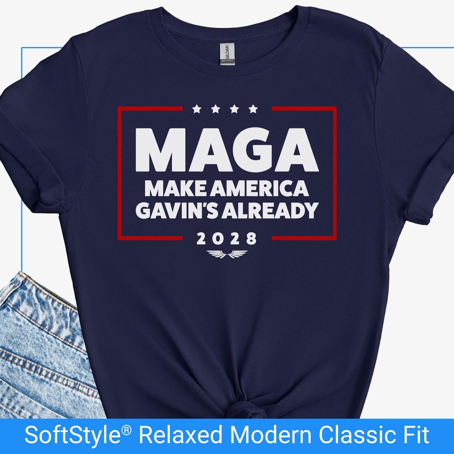 Gavin Newsom 2028 Shirt, Anti Trump Tshirt, Newsom For President T Shirt, Pro Democracy California Voters Tee, Funny Newsom Meme Shirt S