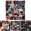 50pcs Waterproof Stickers With Doors Roblox Figure Perfect For Scrapbooking And Personalization