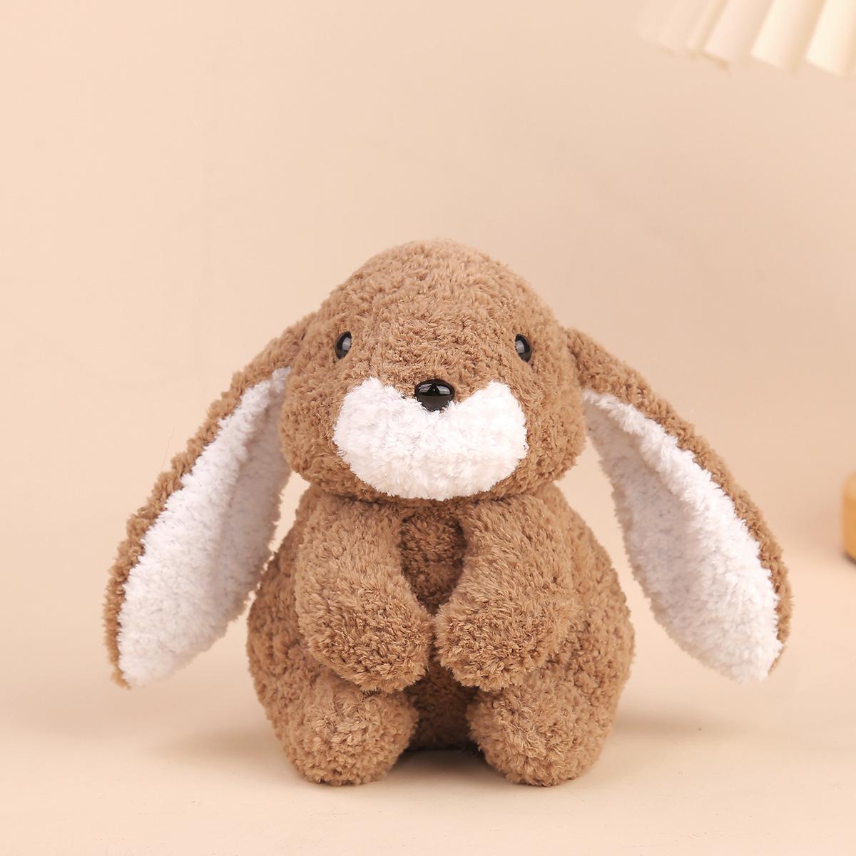 

Popova Penguin Rabbit Doll Animal Doll Study Work Bringing Office Computer Decoration Ornament Plush 15cm