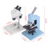 1Pc 1:12 Dollhouse Miniature Microscope Laboratory Equipment Model Experimental Scene Decor Toy