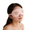 Flower Embroidered Eye Mask for Sleep Travel Comfort Women's Cosmetic Eye Mask with Flower Design
