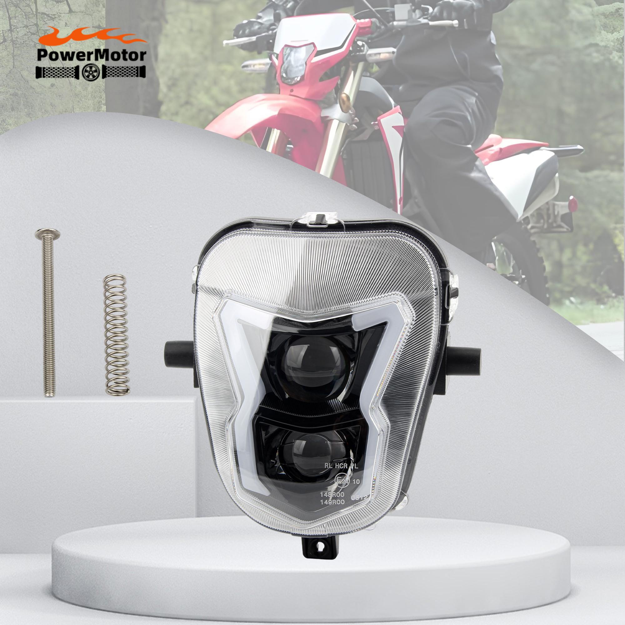 

For Honda CRF 450 250 Motocross Headlight LED High Low Beam Headlamp CRF450L 2019-2025 CRF450RL 2025-2025 Head Light Dirtbike