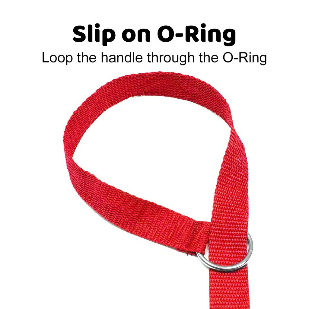 Durable Dog Nylon Slip Rope Leash, Strong Pet Slip Lead, Adjustable Pet Slipknot Neck Circumference for Training Play Camping