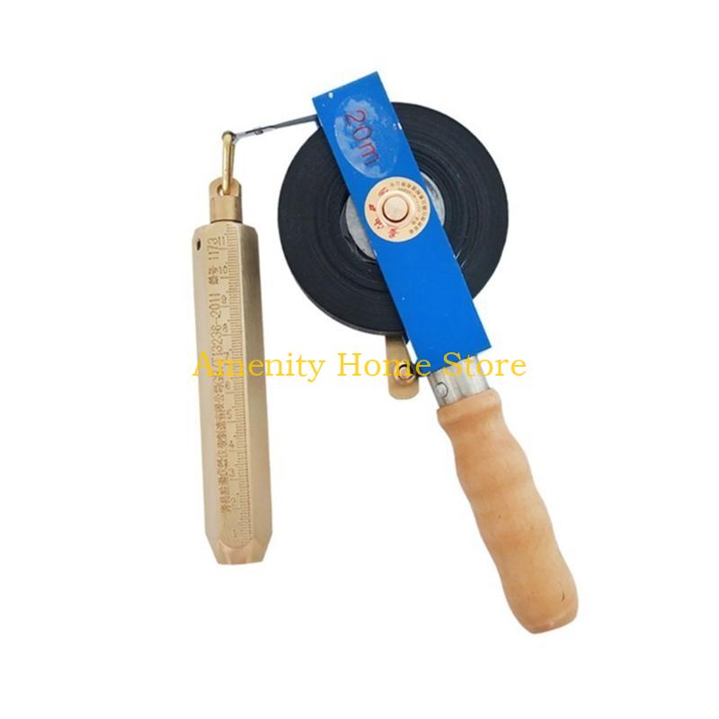 F26C Explosion-Proof Durable Oil Gauging Tape Measure For Oil Depth Measuring Tapes With Laser-Engraving Sounding Tape