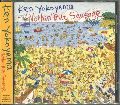 CD YOKOYAMA KEN  Nothin But Sausage PZCA27 Pizza Of Death  2005 Japan ObiRock Used
