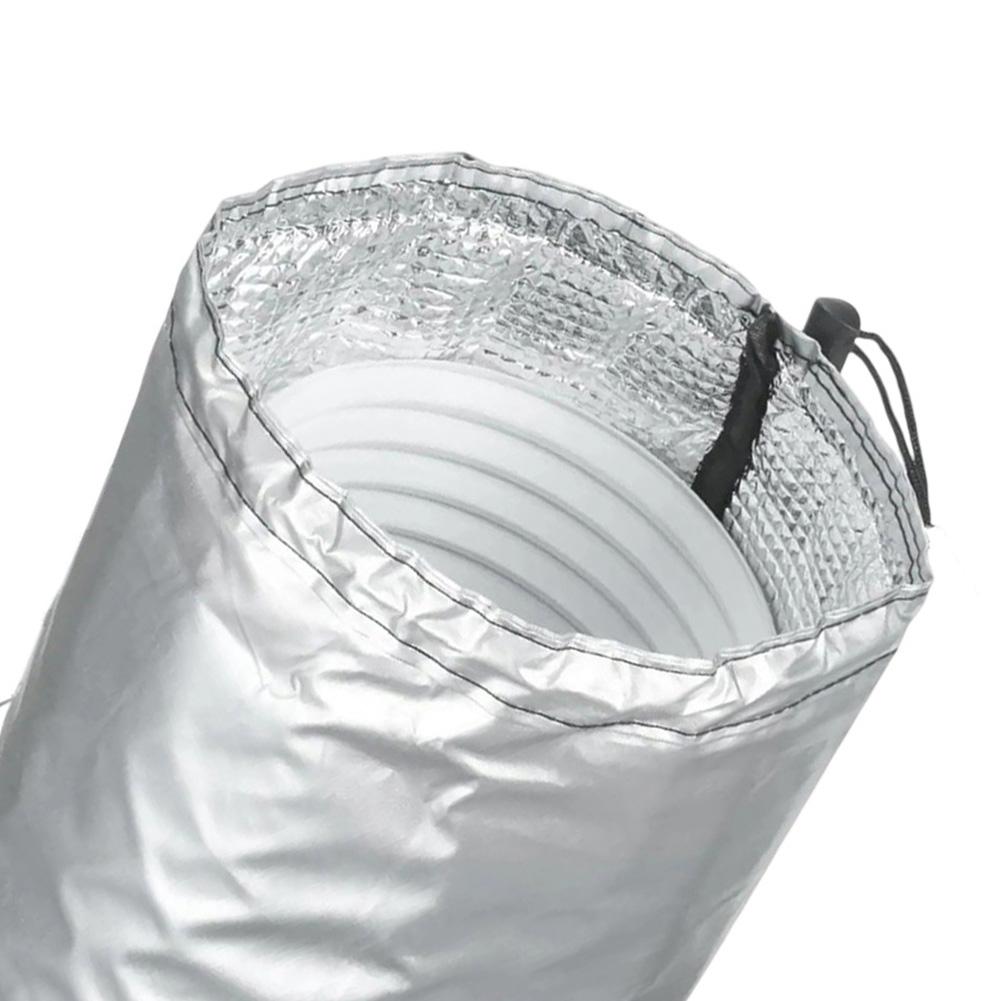 Air Conditioner Hose Sleeve Portable Adjustable Air Conditioner Hose Heat Insulation Dustproof Exhaust Pipe Protection Cover