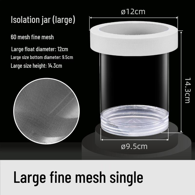 Guppy Breeding Box: Fish Isolation & Hatching Tank for Small Fish Fry & Mother Fish