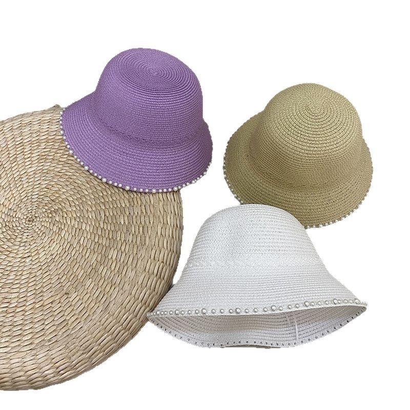 Straw Hat Women'S Sunshade Sunscreen Hat Summer Lampshade Hat Outdoor Sunshade Hat Versatile