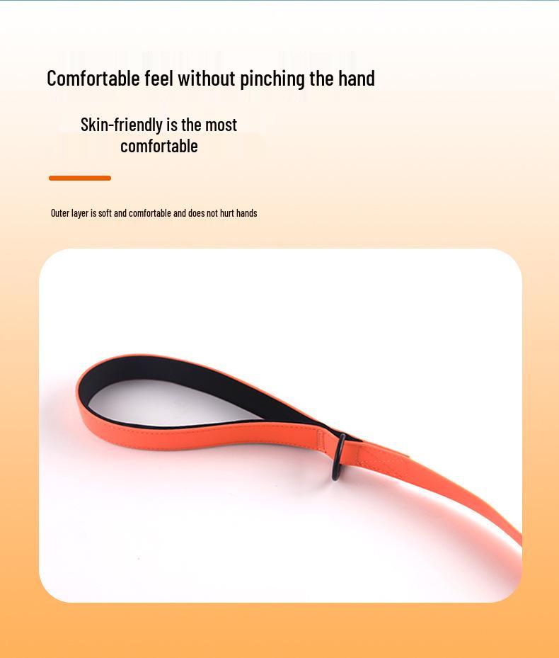 Hot-Selling Waterproof PVC Dog Leash for Outdoors - Extended Pet Walking Leash