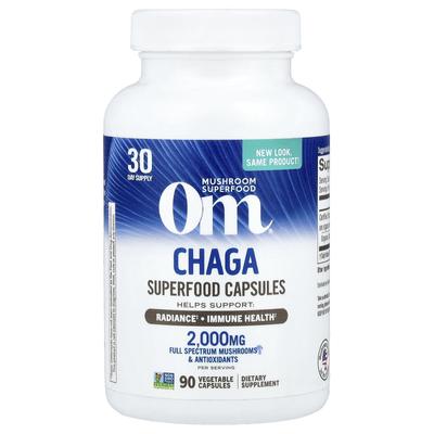 Chaga Mushroom, 2,000Mg, 90 Veggie Caps (667Mg Per Capsule)