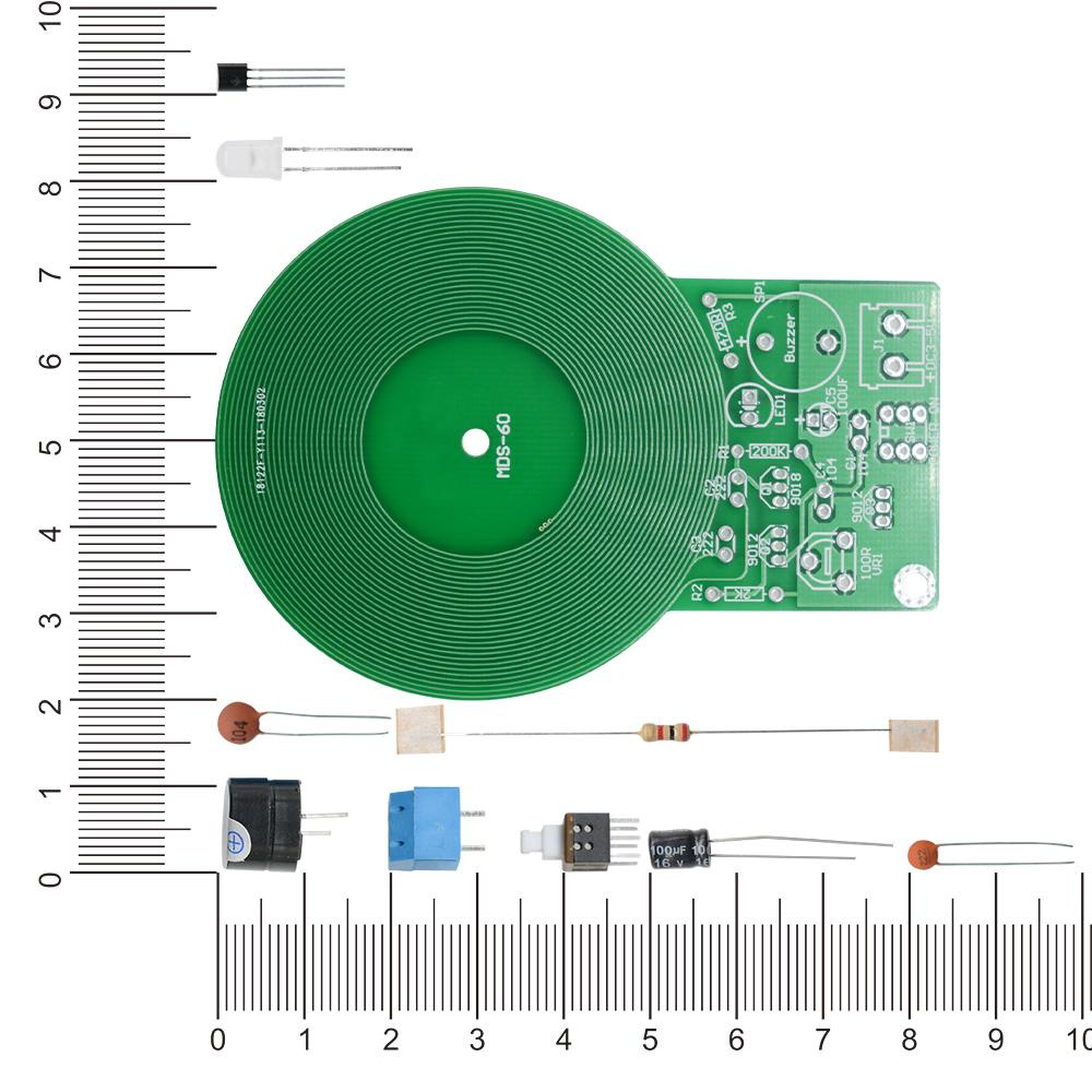 Metal Detector Module DIY Electronics Kit DC3V-5V Non-Contact Sensor PCB Module Electronic Parts Metal Detector