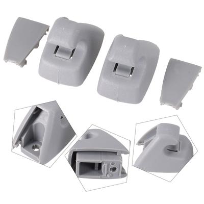 2 ks pro Chevrolet Spark 2011 2012 2013 2014 2015 2016 2017 2018 2019 2020 automobily sluneční clona klip šedý auto sluneční clona podpůrné klipy