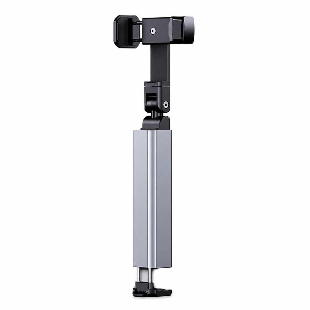 Portable Foldable Phone Stand for Desk and Travel Aluminum Alloy Space Silver