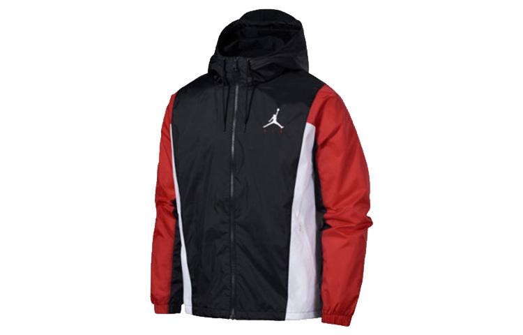 Куртки Jordan Jumpman Мужские Черно-красные С капюшоном Умеренные Другие CV2241-010 XXL