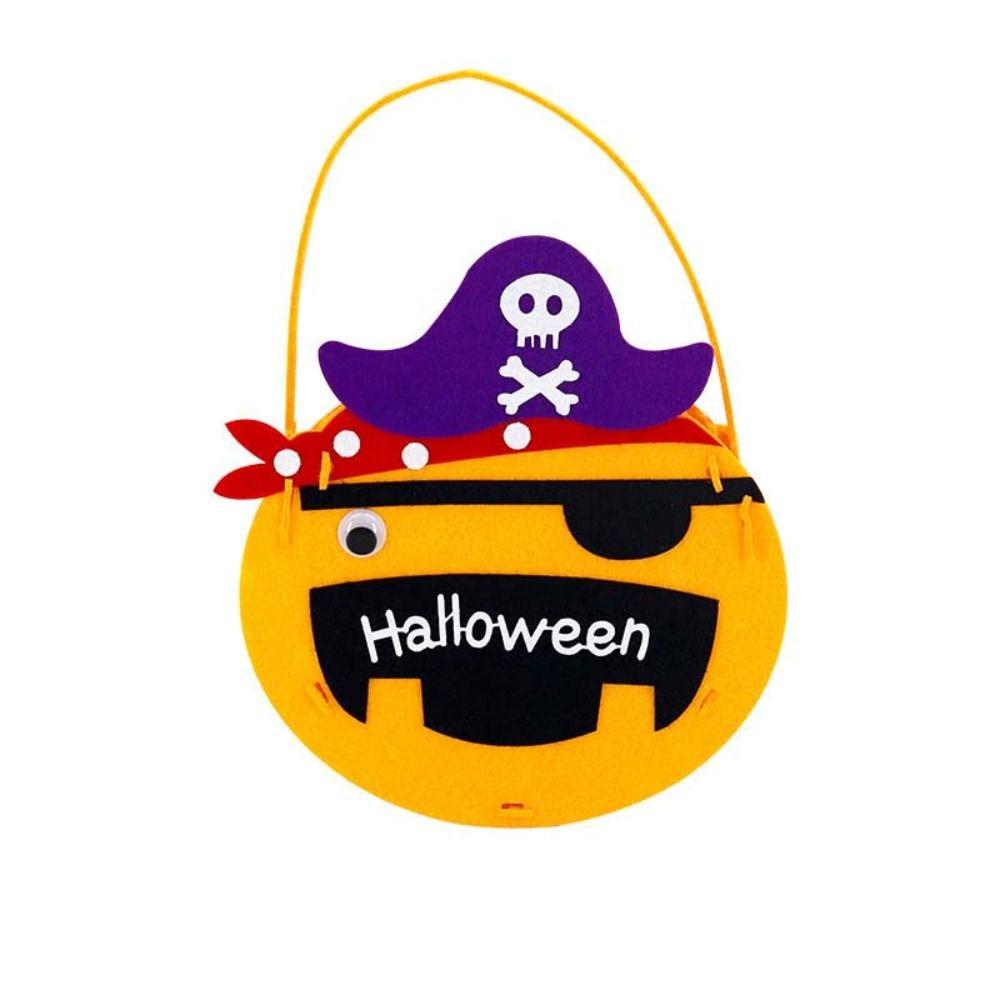 Duch Netopýr DIY Halloweenská Taška na Sladkosti Koleda Dýňová Kabelka Mateřská škola