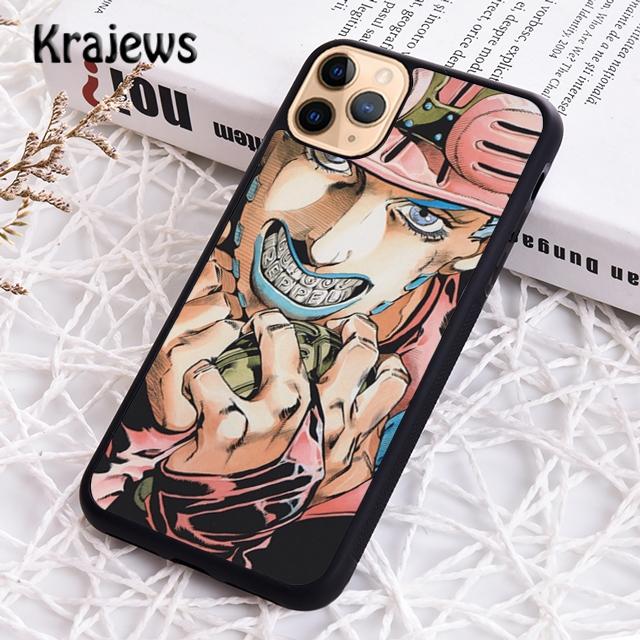 

Krajews Jolyne Kujo Johnny Joestar Jojo Чехол для телефона для iPhone 14 5 SE 6s 7 8 plus X XR XS 11 12 13 pro max Samsung S21 S22 ultra iPhone 6plus