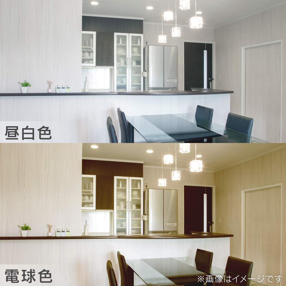 [Energy Saving Measure] AGLED LED Bulb, 26mm Base, 60W Equivalent, Warm White, Wide Beam Angle, 2-Pack (20,000 Hours) LDA8L-G-6T6-E2P