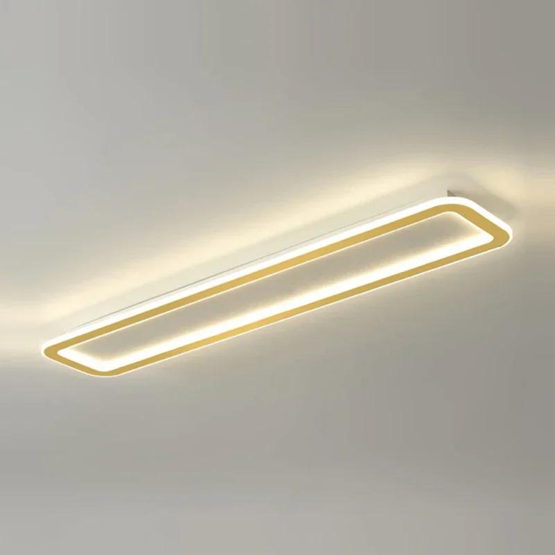 Modern LED Ceiling Lights for Living Room Bedroom  Balcony Aisle Hallway Lamps Strip Chandelier Indoor Lighting Fixtures Luster