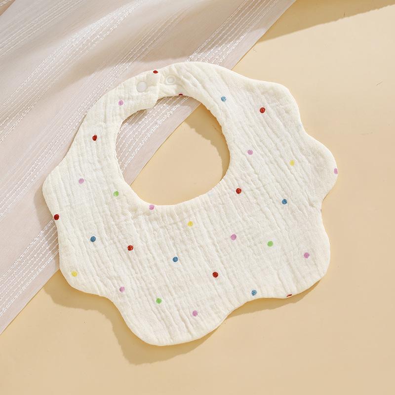 Baby Bibs Cotton Newborn Bibs Feeding Drool Bandana Saliva Towel Toddler Ruffle Floral Bib Baby Accessories