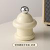 Cream Style Ceramic Toothpick Jar Cartoon Color Contrast Toothtip Holder Household Storage Good Cotton Swab Jar with Hand Gift