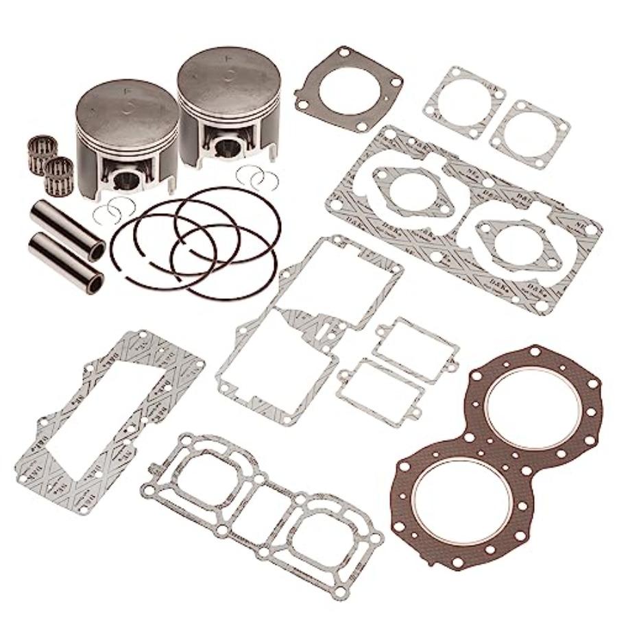 

HighPerformance Top End Rebuild Piston Kit for Yamaha 700 61X WaveRunner VXR SuperJet 1MM Over Ideal for Marine Engine Restorat United States
