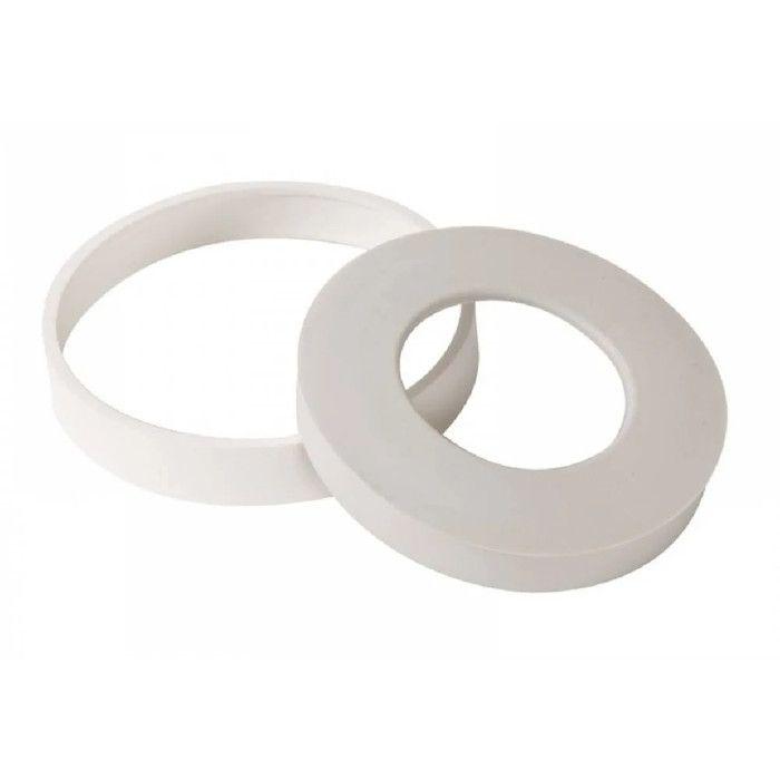 Bague et Joint Pipe WC - WIRQUIN - Ø 80-105 mm - PVC - Intérieur - Raccordement étanche
