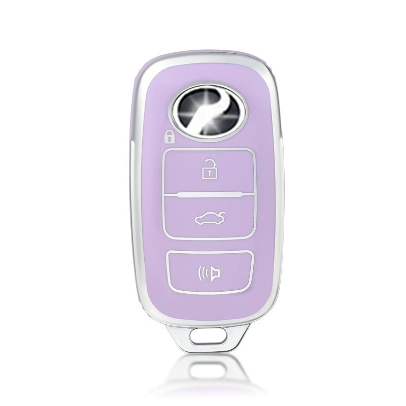 4 Buttons Key Fob Cover For Toyota Perodua Key Case Cover Car Key Protection Smart Remote Tpu Car Key Case Bag 8 Colors