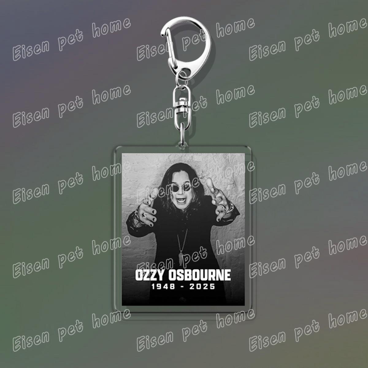 

Heavy Metal Music Ozzy Keychain Llavero Accessories Bag Rock Singer Music Fanart Women s Keyrings Fans Gift