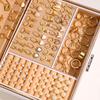 115-Piece Gold Atmospheric Ring Earring Set (European & American Design, No Box)