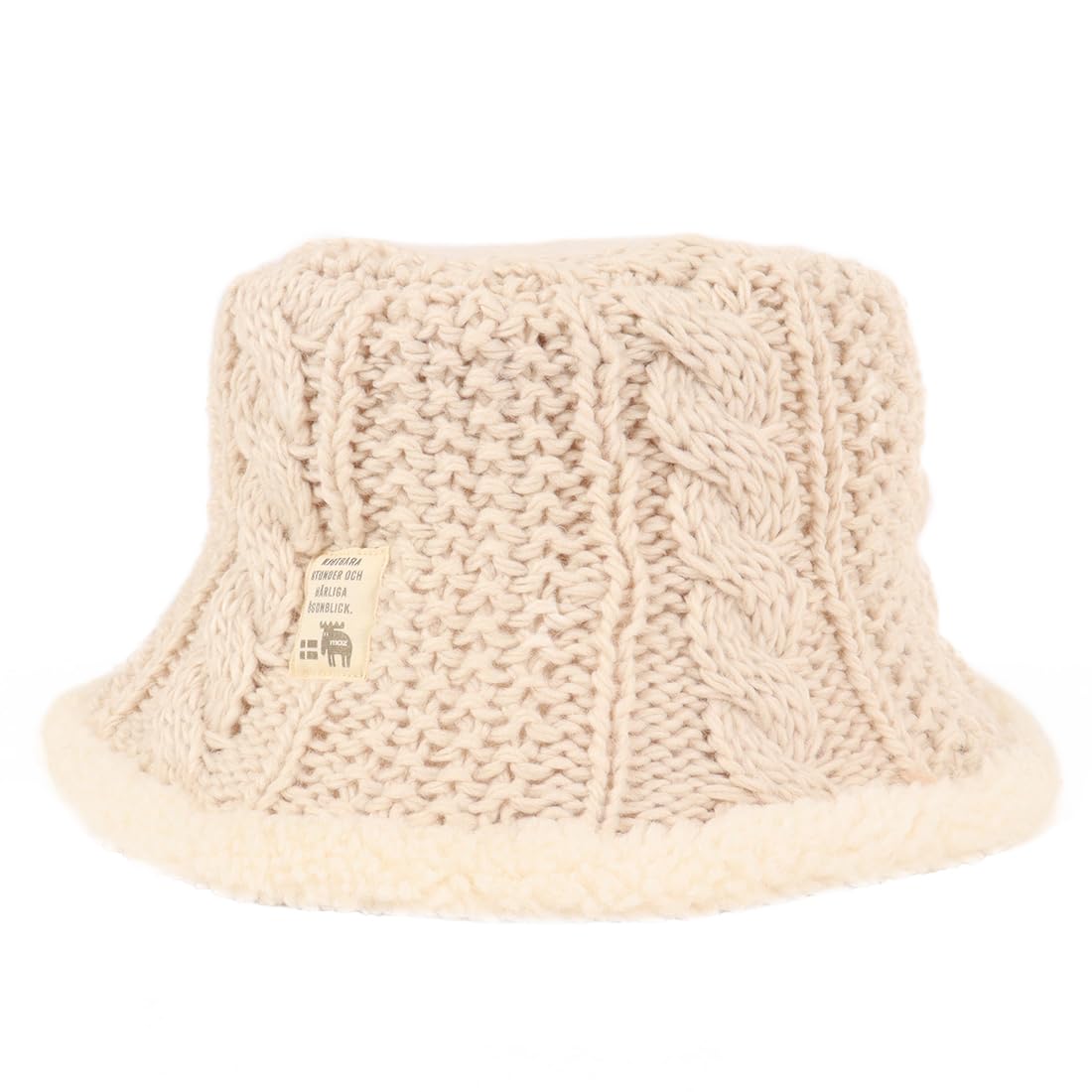 

Вязаная панама Mozu цвета слоновой кости 471-0014 слоновая кость